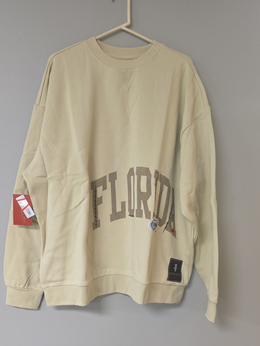 Travis Scott Cactus Jack/Mitchell & Ness Florida Crewneck Size XXL NEW WITH TAGS